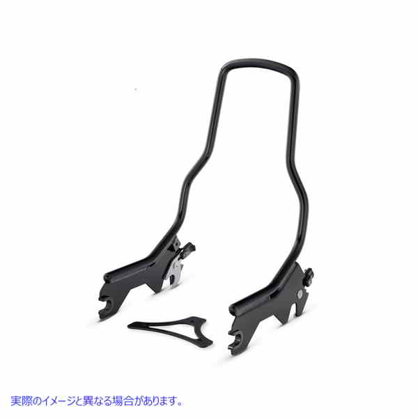 50-1683 14-1/2 インチ 標準取り外し可能シーシーバー グロスブラック 取寄せ Vツイン 14-1/2 inch Standard Detachable Sissy B
