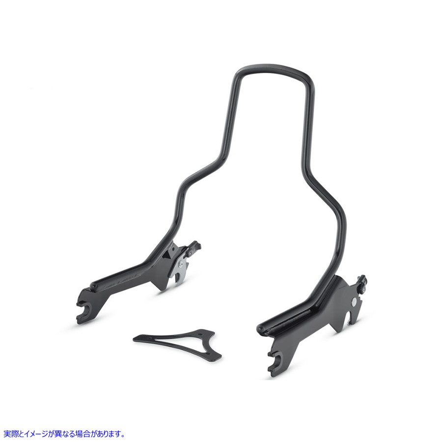 50-1687 14-1/2 インチ 標準取り外し可能シーシーバー グロスブラック 取寄せ Vツイン 14-1/2 inch Standard Detachable Sissy B