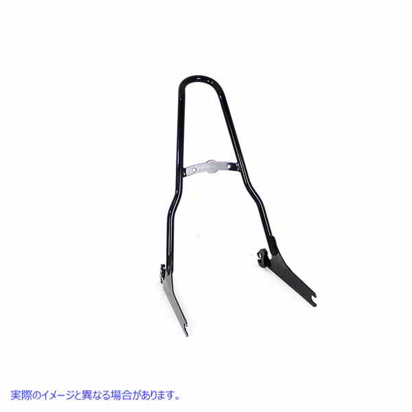 50-1883 ワンピース シーシーバー ブラック 取寄せ Vツイン One Piece Sissy Bar Black (検索用／51161-10A