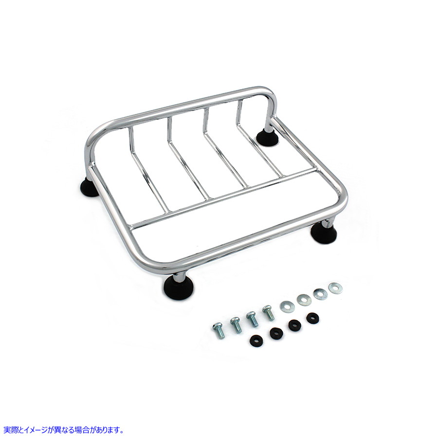50-2048 【廃番】 クロームツーリングラゲッジラック 取寄せ Vツイン Chrome Touring Luggage Rack (検索用／
