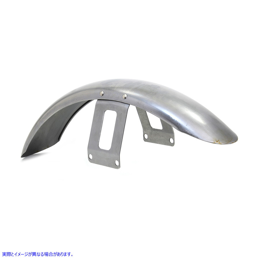 50-6062 フロントフェンダー ロースチール 取寄せ Vツイン Front Fender Primer Steel (検索用／