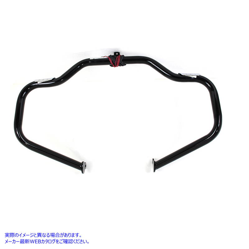 51-0016 ブラック フロント ターン シグナル ハイウェイ バー 取寄せ Vツイン Black Front Turn Signal Highway Bar (検索用／