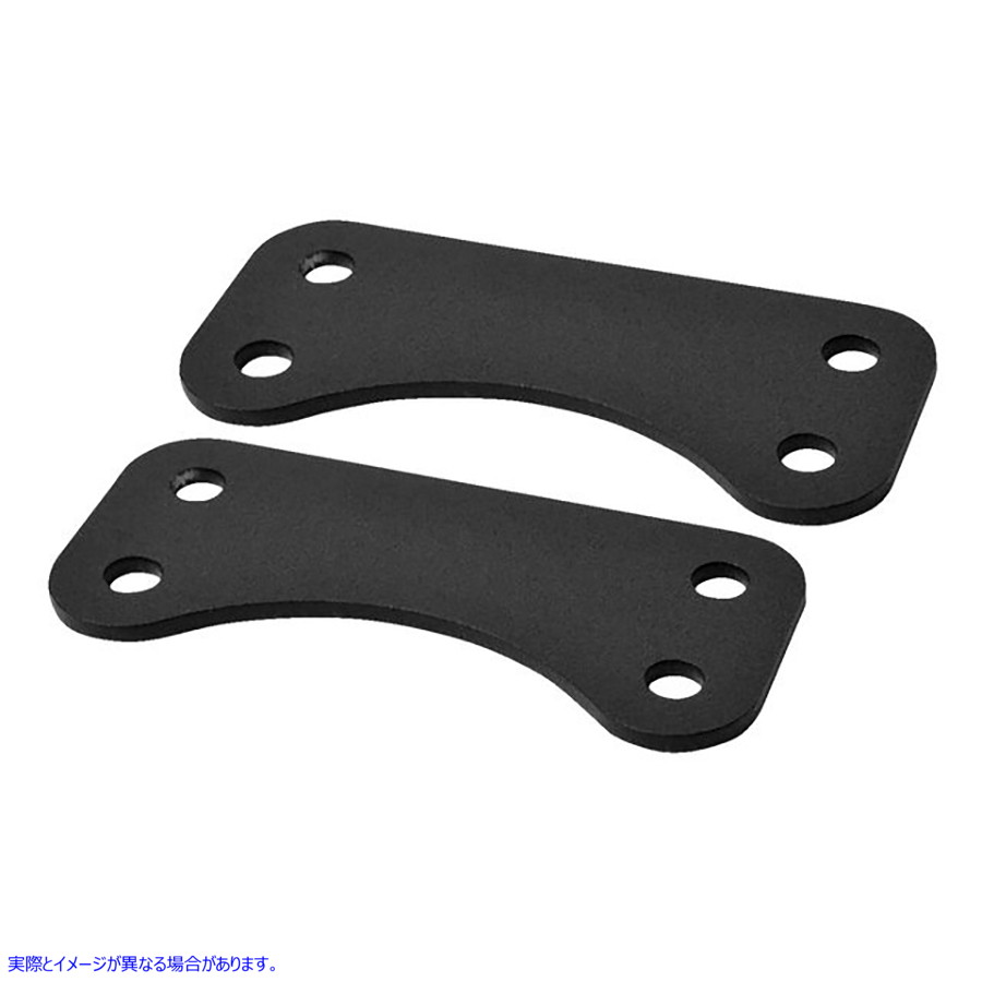51-0049 フェンダーマウントブラケットセット ブラック 取寄せ Vツイン Fender Mount Bracket Set Black (検索用／