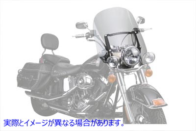 51-0286 スパルタン クイック リリース フロントガラス クリア 取寄せ Vツイン Spartan Quick Release Windshield Clear (検索用