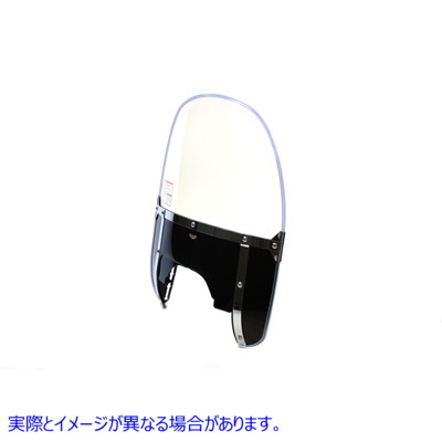 51-0303 ビーズフロントガラスブラックロア 取寄せ Vツイン Beaded Windshield Black Lower (検索用／ National Cycle N2234
