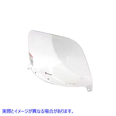 51-0304 交換用フロントガラス スクリーン クリア 取寄せ Vツイン Replacement Windshield Screen Clear (検索用／ National Cyc