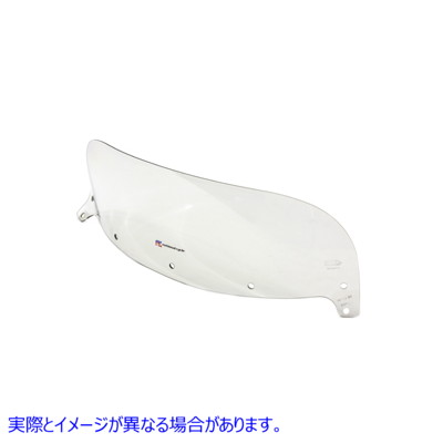 51-0305 交換用フロントガラス スクリーン クリア 取寄せ Vツイン Replacement Windshield Screen Clear (検索用／ National Cyc