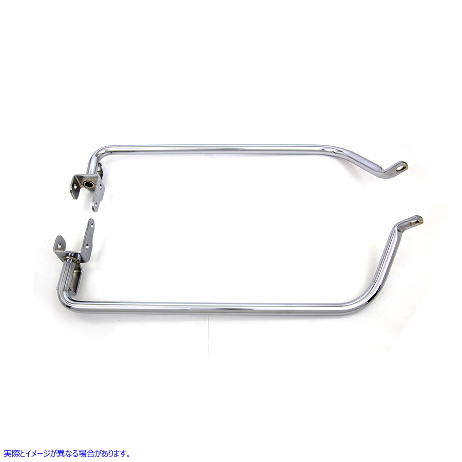 51-0482 クロームサドルバッグサポートセット 取寄せ Vツイン Chrome Saddlebag Support Set (検索用／90200549 90200550