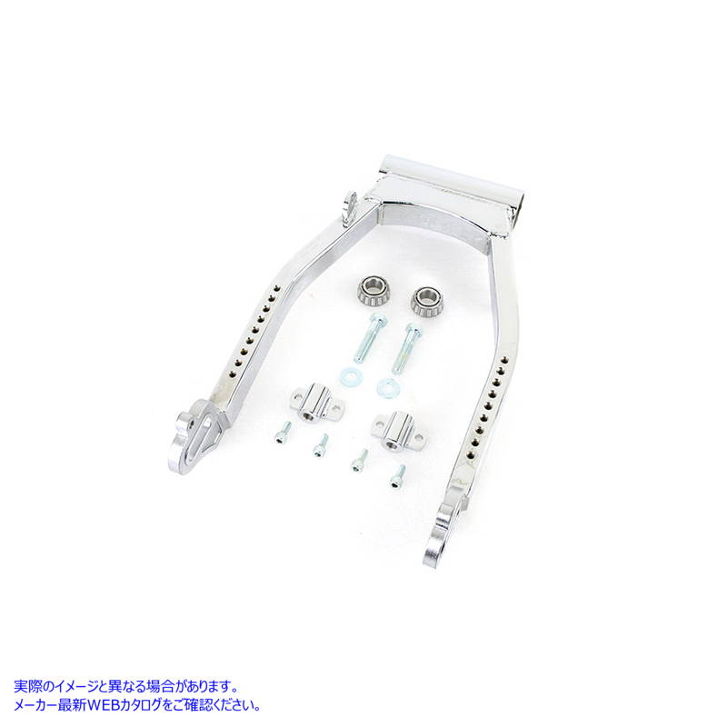 51-0767 ドロップ スイングアーム クローム 取寄せ Vツイン Dropped Swingarm Chrome (検索用／