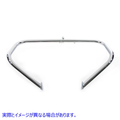 51-0883 クロームフロントエンジンバー 取寄せ Vツイン Chrome Front Engine Bar (検索用／49184-84A