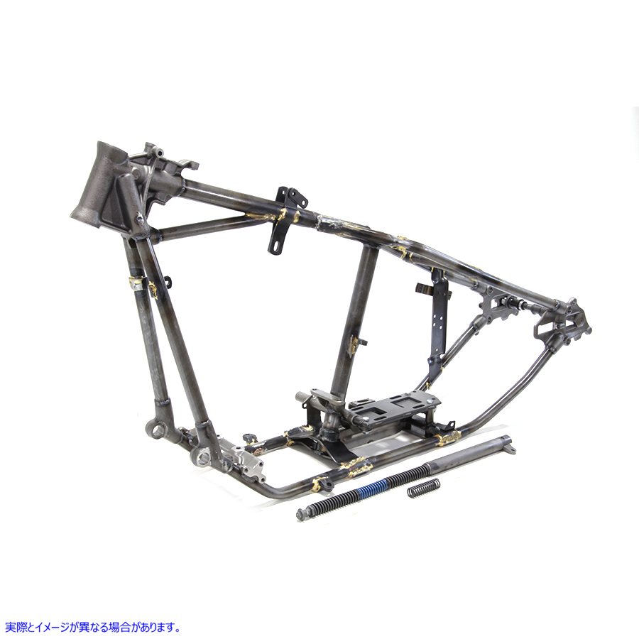 51-1942 レプリカインチHMインチナックルヘッド29°レーキリジッドフレーム 取寄せ Vツイン Replica inchHM inch Knucklehead 29