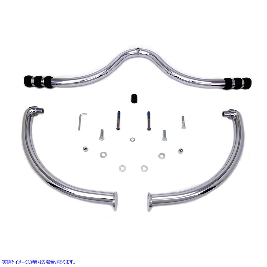 51-2083 クロームフロントエンジンバー 取寄せ Vツイン Chrome Front Engine Bar (検索用／