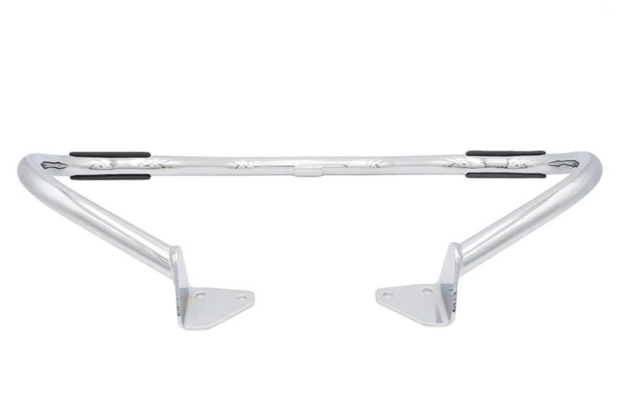 51-2215 取寄せ Vツイン Factory Sample Front Engine Bar with Footpeg Pads Chrome (検索用／)