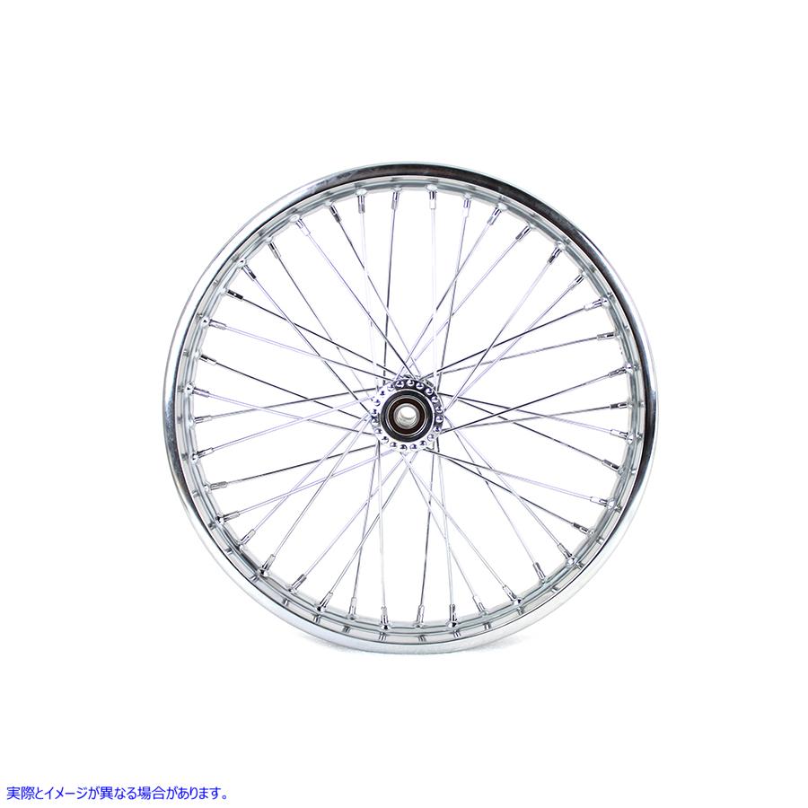 52-0077 19インチ x 1.85インチのフロントスプールホイール 取寄せ Vツイン 19 inch x 1.85 inch Front Spool Wheel (検索用／