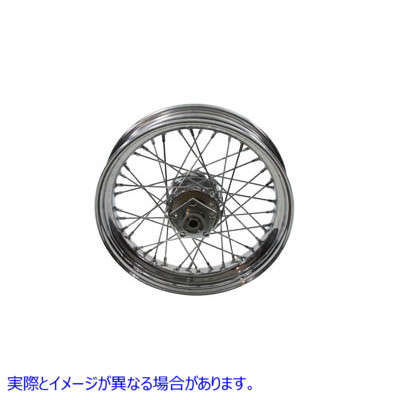 52-0126 リアまたはフロント 16 インチ x 3.50 インチ スポーク ホイール 取寄せ Vツイン Rear or Front 16 inch x 3.50 inch Sp