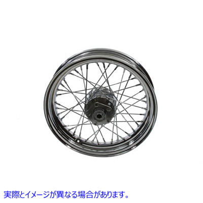 52-0168 16 インチ x 3.00 インチのリア スポーク ホイール 取寄せ Vツイン 16 inch x 3.00 inch Rear Spoke Wheel (検索用／
