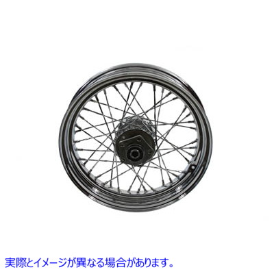 52-0177 16 インチ x 3.00 インチのリア スポーク ホイール 取寄せ Vツイン 16 inch x 3.00 inch Rear Spoke Wheel (検索用／