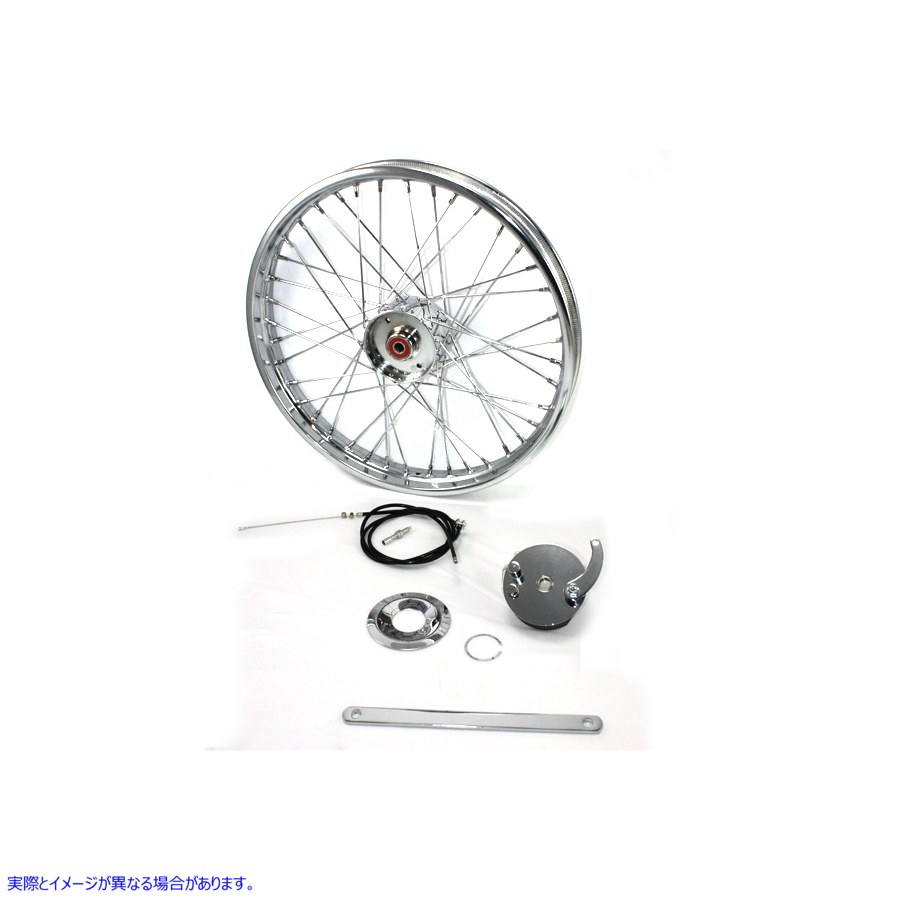 52-0183 21 インチ x 1.85 インチ ミニ ブレーキ ホイール 21 inch x 1.85 inch Mini Brake Wheel 取寄せ Vツイン (検索用／