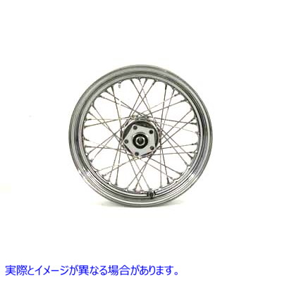 52-0216 16 インチ x 3.50 インチのリア スポーク ホイール 取寄せ Vツイン 16 inch x 3.50 inch Rear Spoke Wheel (検索用／