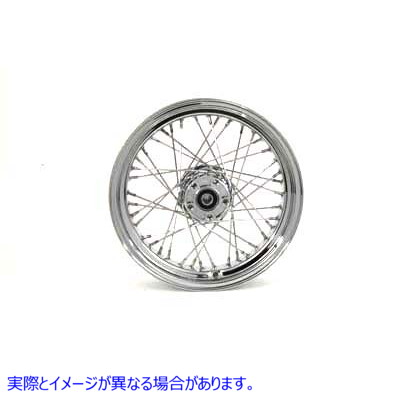 52-0218 16 インチ x 3.50 インチのリア スポーク ホイール 取寄せ Vツイン 16 inch x 3.50 inch Rear Spoke Wheel (検索用／409