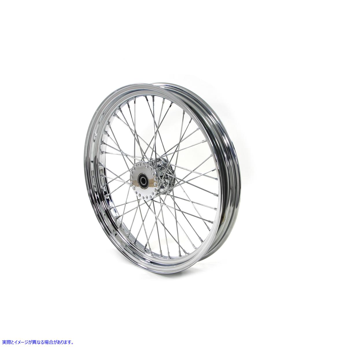 52-0231 23 インチ x 3 インチ スプール前輪 取寄せ Vツイン 23 inch x 3 inch Spool Front Wheel (検索用／