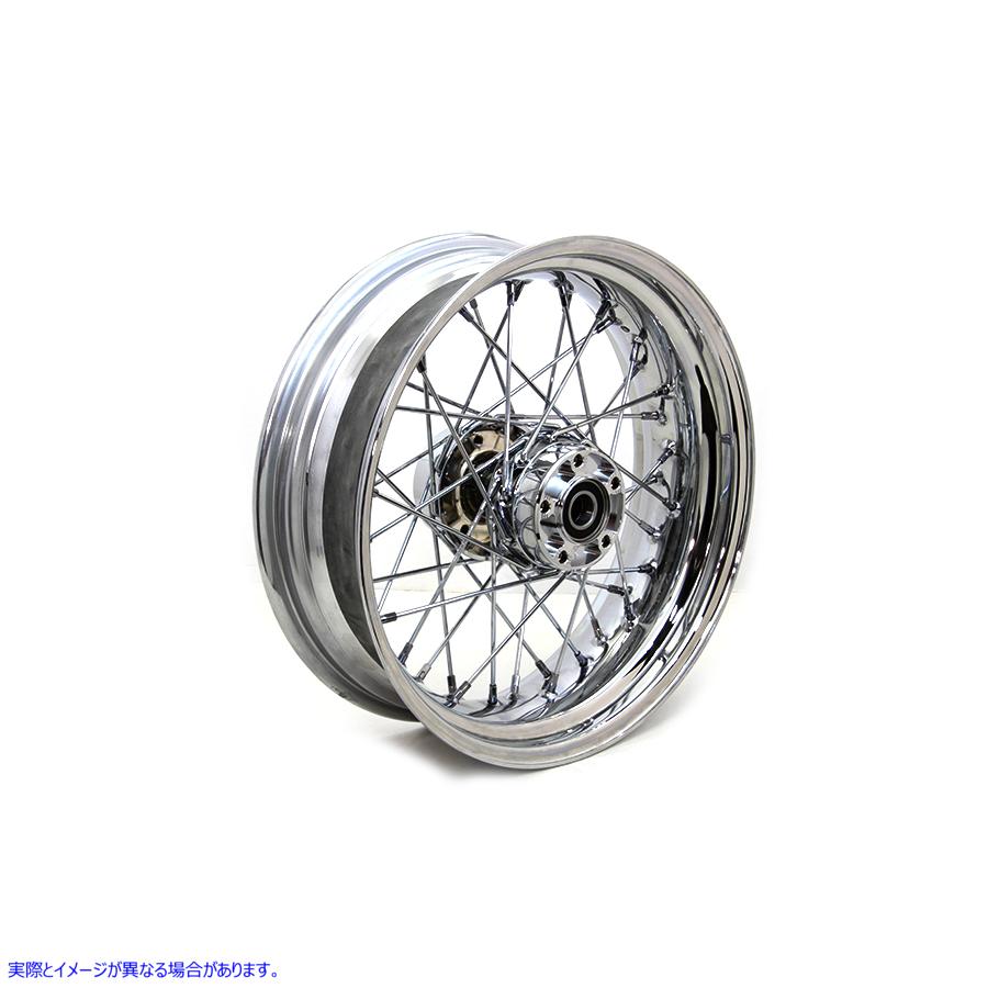 52-0372 XL リア ホイール クローム 16 インチ x 5 インチ XL Rear Wheel Chrome 16 inch x 5 inch 取寄せ Vツイン (検索用／