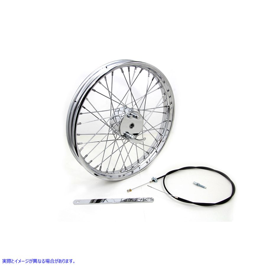52-0384 19 インチ x 1.85 インチ ミニ ブレーキ ホイール 取寄せ Vツイン 19 inch x 1.85 inch Mini Brake Wheel (検索用／