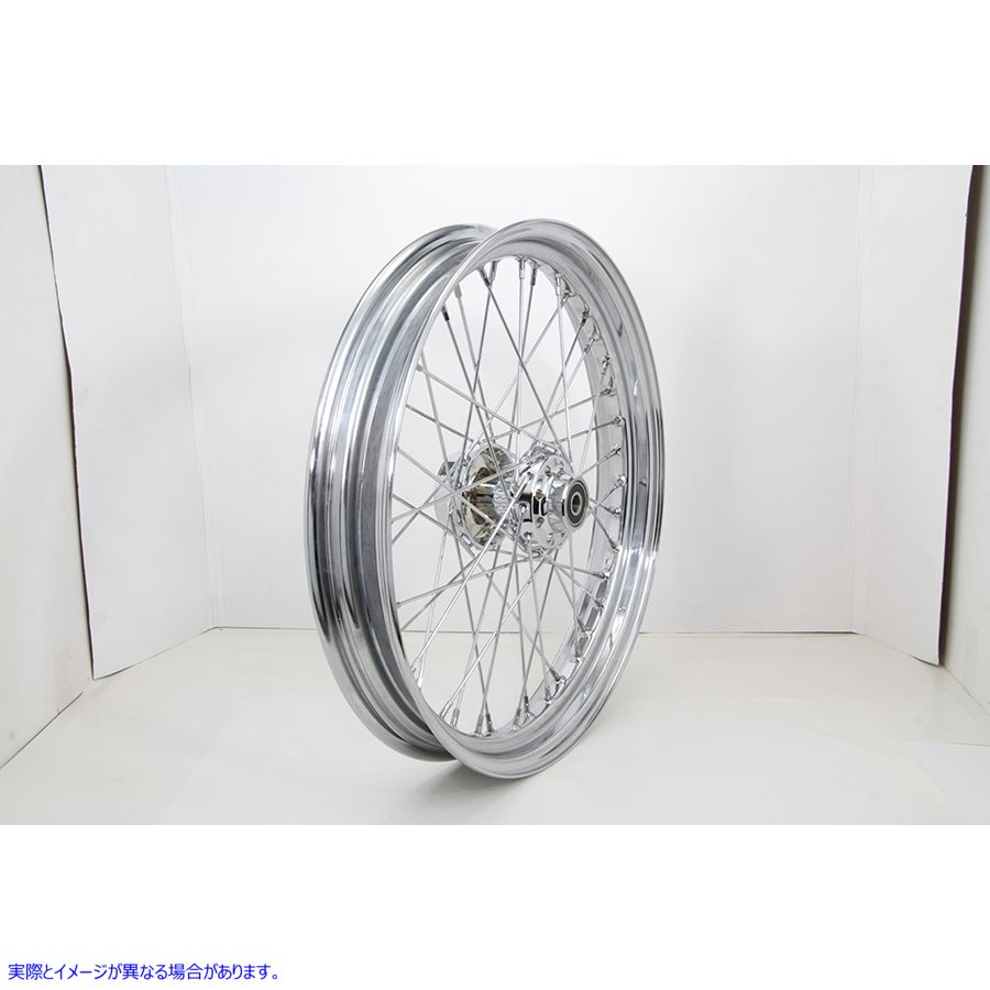 52-0457 23インチx 3.00インチフロントスポークホイール 23 inch x 3.00 inch Front Spoke Wheel 取寄せ Vツイン (検索用／ V-Twin