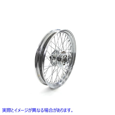 52-0478 19 インチ x 2.50 インチ レプリカ フロント スポーク ホイール 取寄せ Vツイン 19 inch x 2.50 inch Replica Front Spo