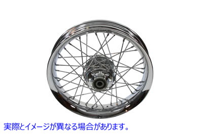 52-0664 16 インチ x 3.00 インチのフロント スポーク ホイール 16 inch x 3.00 inch Front Spoke Wheel 取寄せ Vツイン (検索用