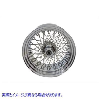 52-0684 18インチ x 10.5インチのリアスポークホイール 取寄せ Vツイン 18 inch x 10.5 inch Rear Spoke Wheel (検索用／