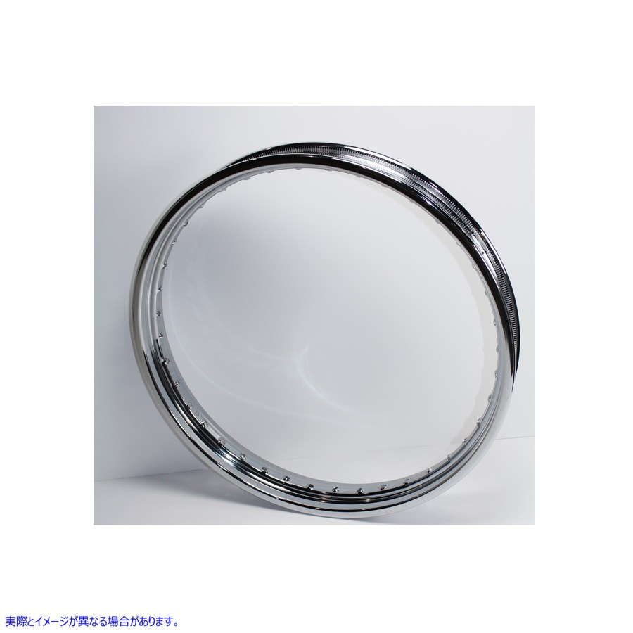 52-0748 21 インチ x 2.15 インチ ロールエッジ リム クローム 取寄せ Vツイン 21 inch x 2.15 inch Rolled Edge Rim Chrome (検