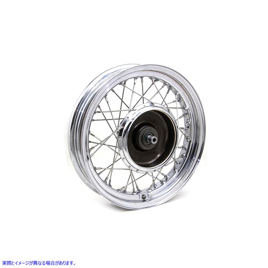 52-0756 16インチフロントホイールアセンブリ 取寄せ Vツイン 16 inch Front Wheel Assembly (検索用／