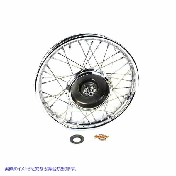 52-0759 18 インチ x 2.15 インチの前輪アセンブリ 取寄せ Vツイン 18 inch x 2.15 inch Front Wheel Assembly (検索用／