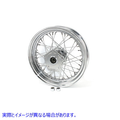 52-0857 16 インチ x 3.00 インチのリア スポーク ホイール 取寄せ Vツイン 16 inch x 3.00 inch Rear Spoke Wheel (検索用／