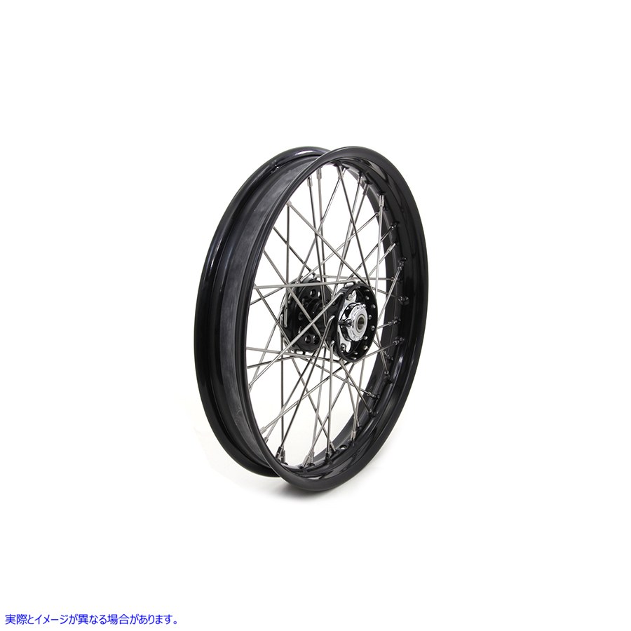 52-0881 18 インチ X 2.15 インチのレプリカ フロントまたはリア スポーク ホイール 取寄せ Vツイン 18 inch X 2.15 inch Replic