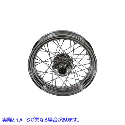 52-0904 レプリカ フロント スポーク 16 インチ x 3.00 インチ ホイール 取寄せ Vツイン Replica Front Spoked 16 inch x 3.00 i