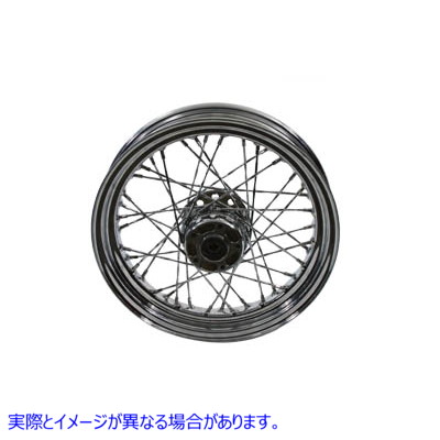 52-0909 フロントスポーク 16 インチ x 3.00 インチ ホイール 取寄せ Vツイン Front Spoked 16 inch x 3.00 inch Wheel (検索用