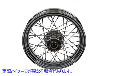 52-0911 リアスポーク 16 インチ x 3.00 インチ ホイール 取寄せ Vツイン Rear Spoked 16 inch x 3.00 inch Wheel (検索用／