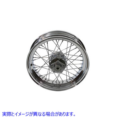 52-0937 16 インチ x 4.00 インチのフロントまたはリア スポーク ホイール 取寄せ Vツイン 16 inch x 4.00 inch Front or Rear S