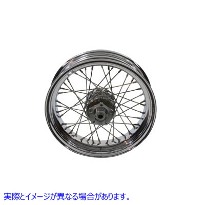 52-0938 16 インチ x 4.00 インチのフロントまたはリア スポーク ホイール 取寄せ Vツイン 16 inch x 4.00 inch Front or Rear S