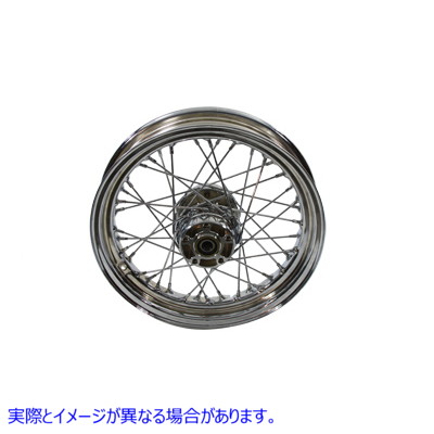 52-1076 16 インチ x 3.00 インチのリア スポーク ホイール 取寄せ Vツイン 16 inch x 3.00 inch Rear Spoke Wheel (検索用／