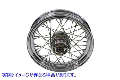 52-1082 16 インチ x 3.00 インチのリア スポーク ホイール 16 inch x 3.00 inch Rear Spoke Wheel 取寄せ Vツイン (検索用／409