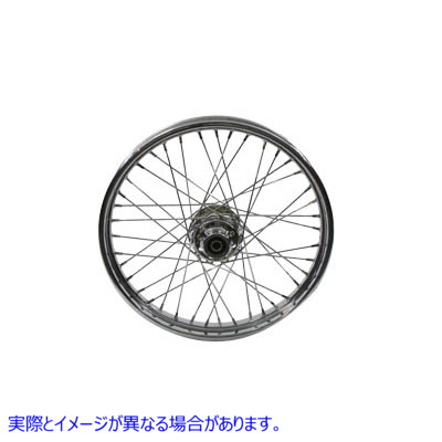 52-1084 21 インチ x 2.15 インチ レプリカ フロント スポーク ホイール 取寄せ Vツイン 21 inch x 2.15 inch Replica Front Spo