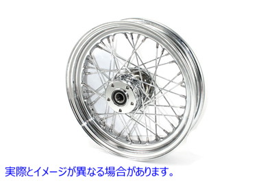 52-1095 取寄せ Vツイン 16 inch x 3.00 inch Front Spoke Wheel (検索用／