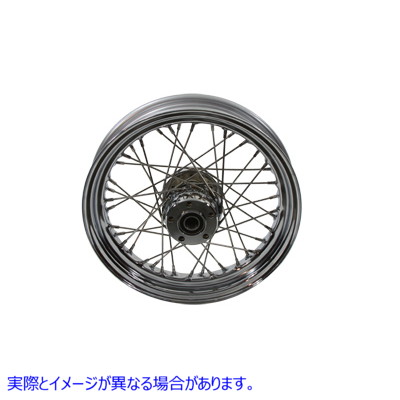 52-1098 16 インチ x 3.00 インチのリア スポーク ホイール 16 inch x 3.00 inch Rear Spoke Wheel 取寄せ Vツイン (検索用／410