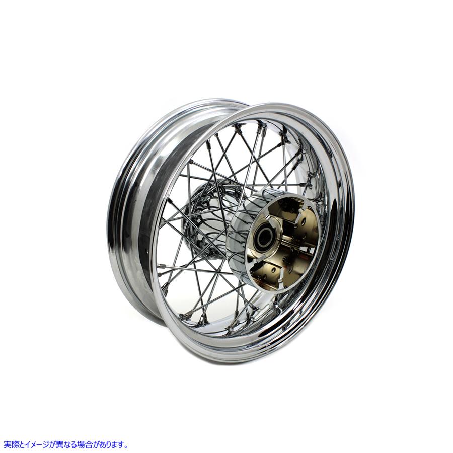 52-1289 16 インチ x 5.00 インチのレプリカ リア スポーク ホイール 取寄せ Vツイン 16 inch x 5.00 inch Replica Rear Spoke W