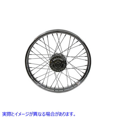 52-2002 21 インチ x 2.15 インチ レプリカ フロント スポーク ホイール 取寄せ Vツイン 21 inch x 2.15 inch Replica Front Spo