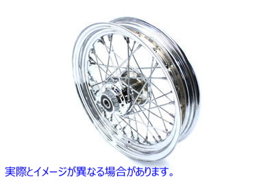 52-2006 16 インチ x 3.00 インチのレプリカ フロント スポーク ホイール 取寄せ Vツイン 16 inch x 3.00 inch Replica Front Sp