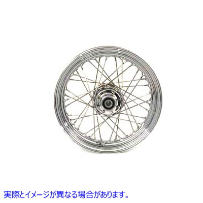 52-2007 16 インチ x 3.00 インチのレプリカ フロント スポーク ホイール 取寄せ Vツイン 16 inch x 3.00 inch Replica Front Sp